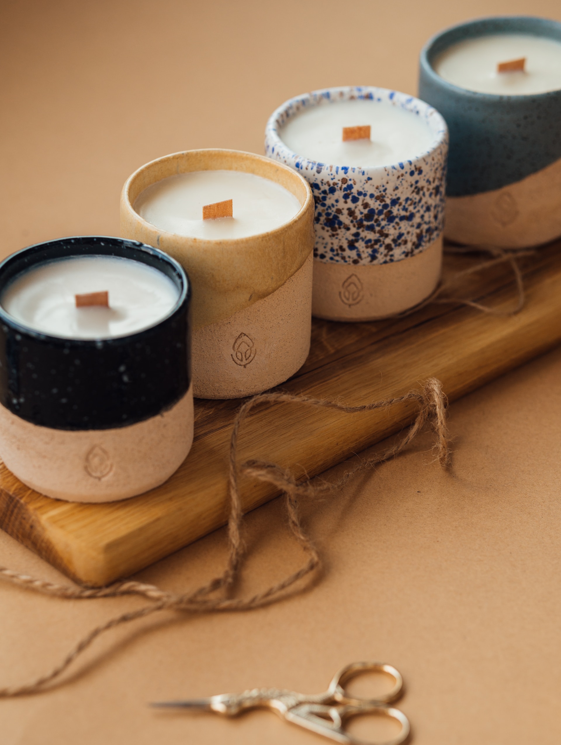 organic and natural candles.